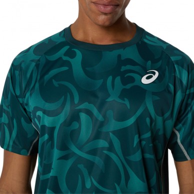Camiseta Asics Game SS Top verde
