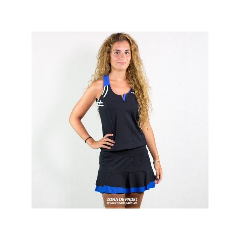 Vestido de padel Naffta Negro VT640100275 Zona de Padel