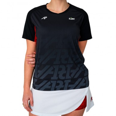 Camiseta Lok Stanish A1Padel negra