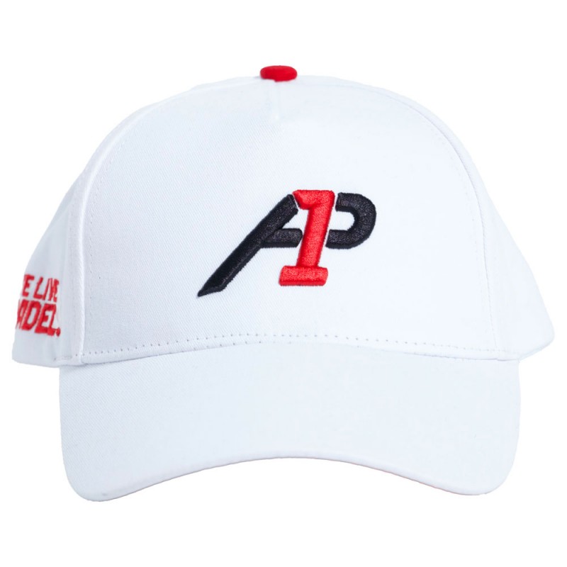 Gorra Lok Ventrer A1Padel blanca