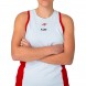 Camiseta Lok Elk A1Padel blanca roja