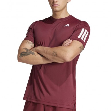 Camiseta Adidas Club 3STR roja