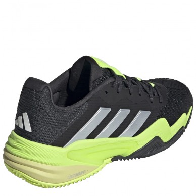 Zapatillas Adidas Barricade M Clay black lucid lemon 2025
