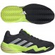Zapatillas Adidas Barricade M Clay black lucid lemon 2025