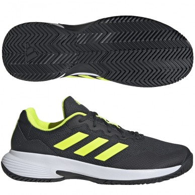 Zapatillas Adidas Gamecourt 2 M carbon lucid lemon 2025
