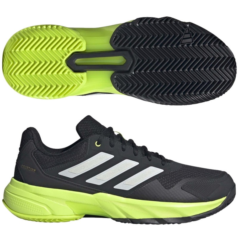 Zapatillas Adidas Courtjam Control M carbon lucid lemon 2025 Zapatillas Adidas Courtjam Control M carbon lucid lemon 2025