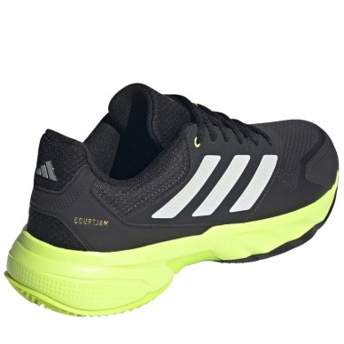 Zapatillas Adidas Courtjam Control M carbon lucid lemon 2025
