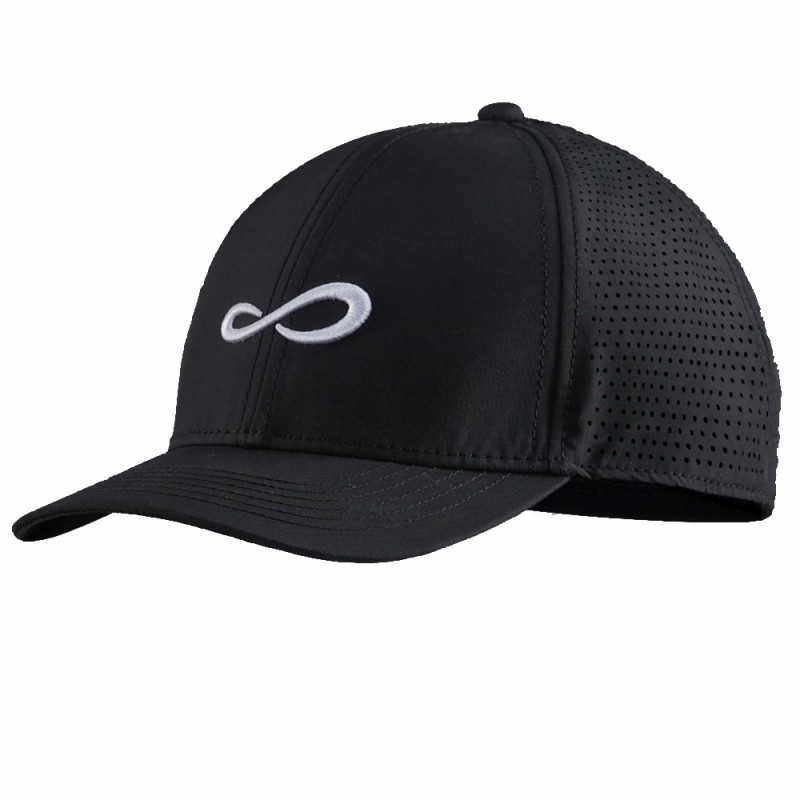 Gorra Endless Icon negra logo blanco