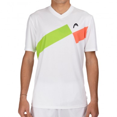 Camiseta Head Topspin blanca