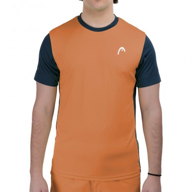 Camiseta Head Slice naranja