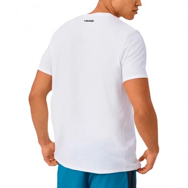 Camiseta Head Rainbow blanca