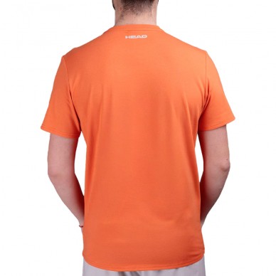 Camiseta Head Rainbow naranja