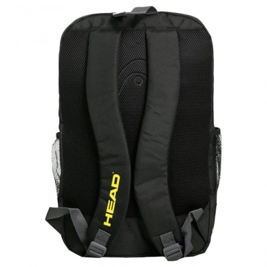 Mochila Head Base Backpack negro amarillo