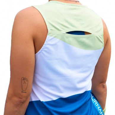 Camiseta Joma Challenger Woman verde azul