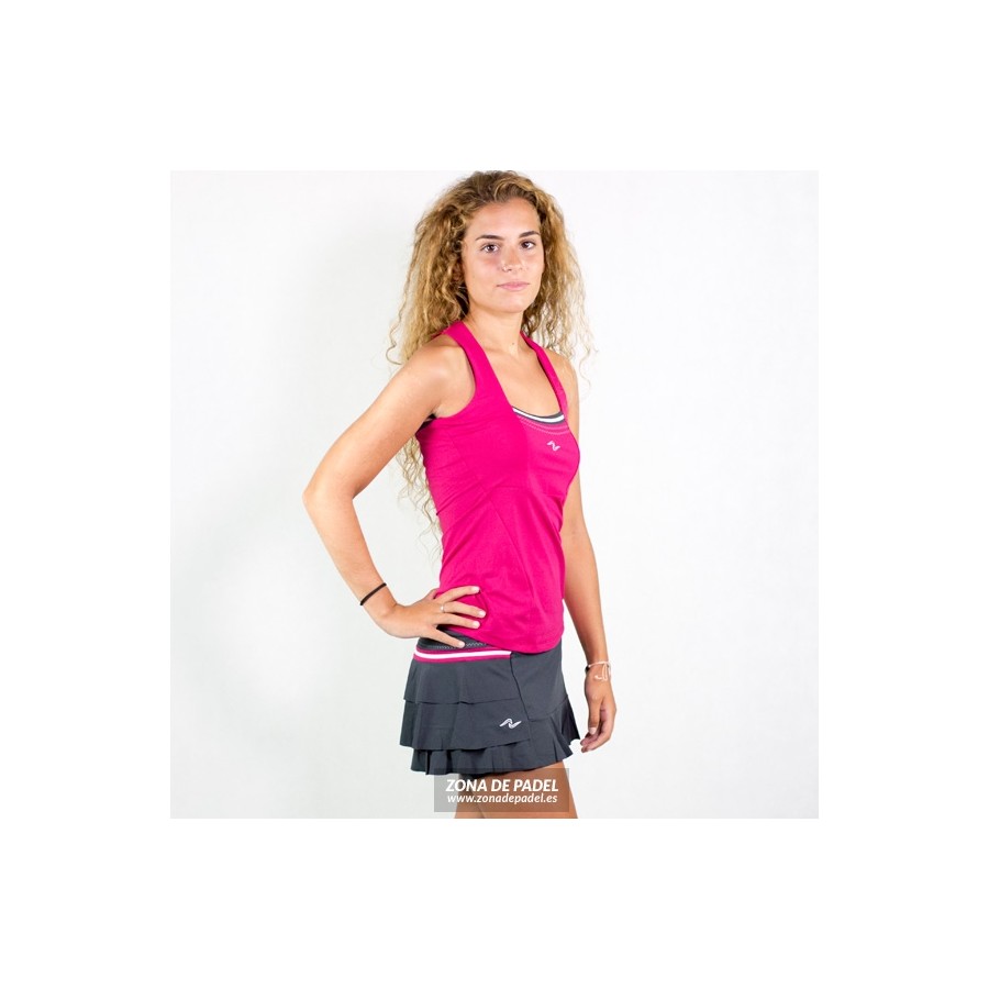 Falda Short Naffta Gris FS636-104505