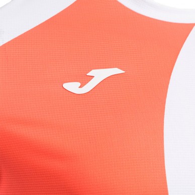 Camiseta Joma Torneo blanco coral