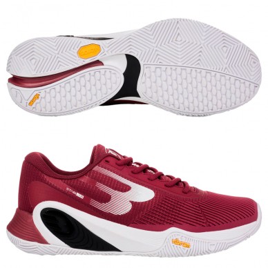 Zapatillas Bullpadel Vertex Vibram 25I maroon 2025