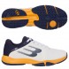Zapatillas Bullpadel Hybrid Fly 25I white orange 2025