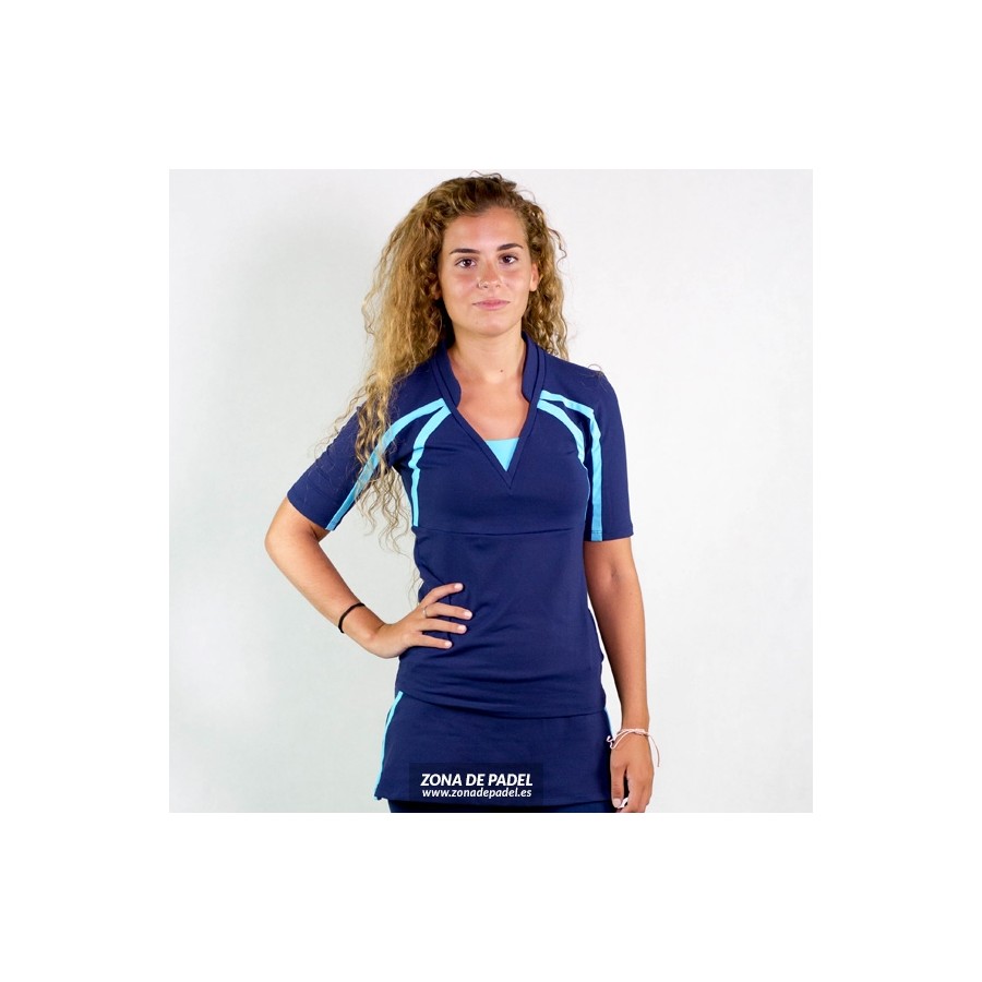 Camiseta tres cuartos Azul Marino CL634-283254