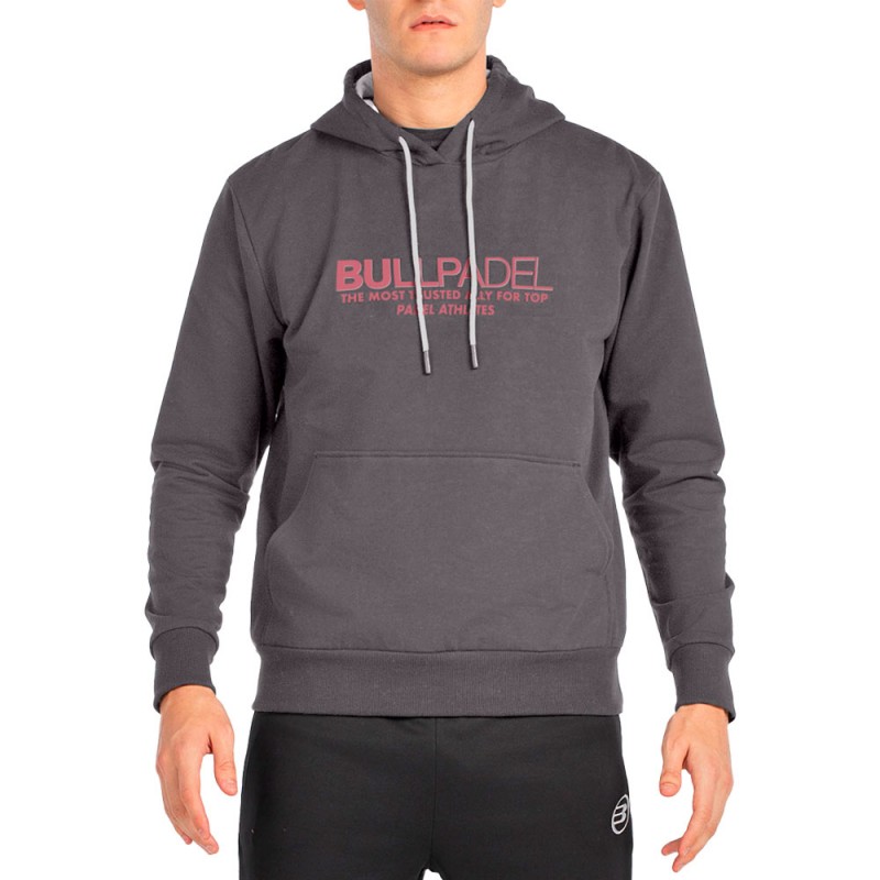 Sudadera Bullpadel Boyen gris