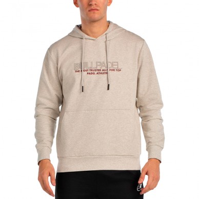 Sudadera Bullpadel Boyen gris vigore