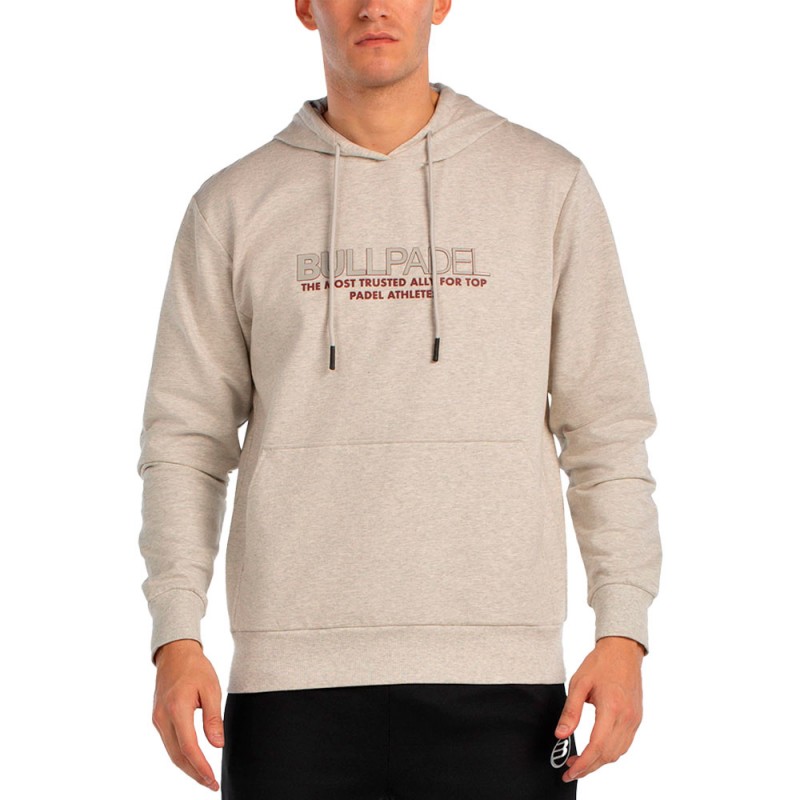 Sudadera Bullpadel Boyen gris vigore
