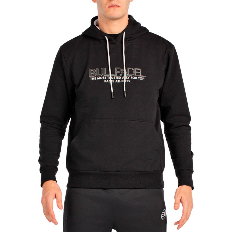 Sudadera Bullpadel Boyen negra