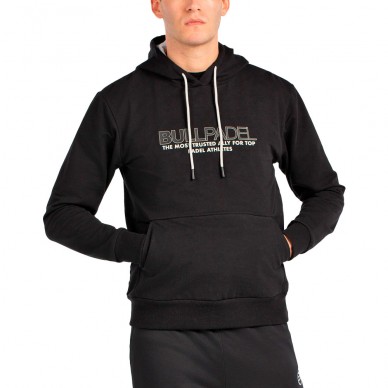 Sudadera Bullpadel Boyen negra