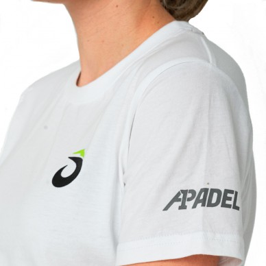 Camiseta Lok Glacier Woman A1Padel blanca