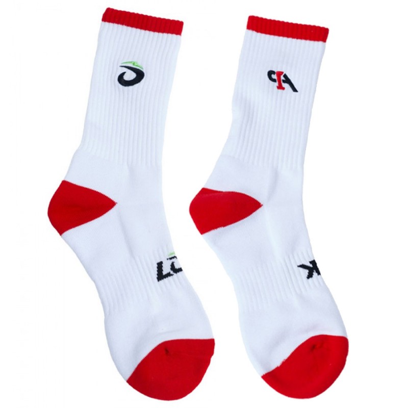 Calcetines Lok Fishlake A1Padel blancos
