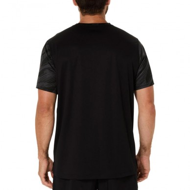 Camiseta Asics Core All over Print SS Top negra