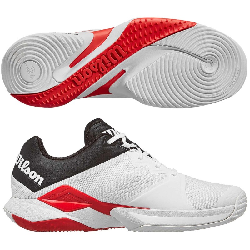 zapatillas Wilson Bela Tour white red 2024