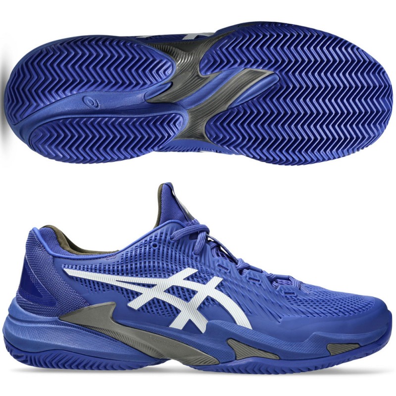 Zapatillas Asics Court FF 3 Clay dark cobalt white 2025 Zapatillas Asics Court FF 3 Clay dark cobalt white 2025
