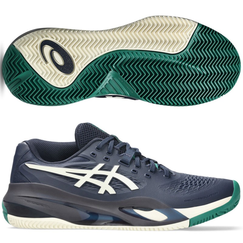 Zapatillas Asics Gel Resolution X Clay midnight cream 2025 Zapatillas Asics Gel Resolution X Clay midnight cream 2025