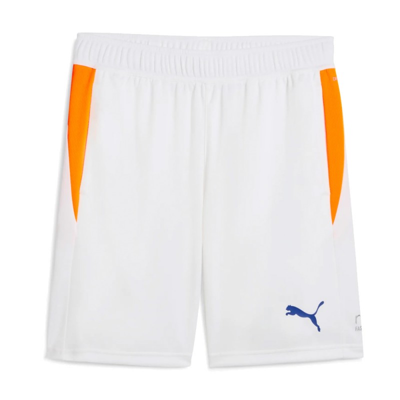 Short Puma Padel Training Individual blanco naranja