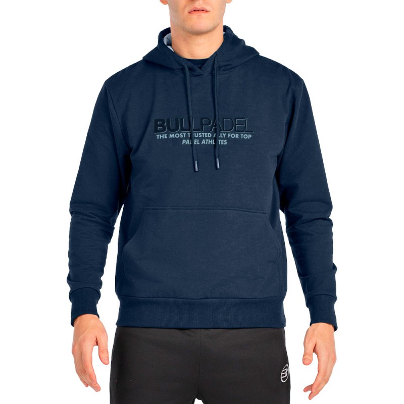 Sudadera Bullpadel Boyen océano profundo