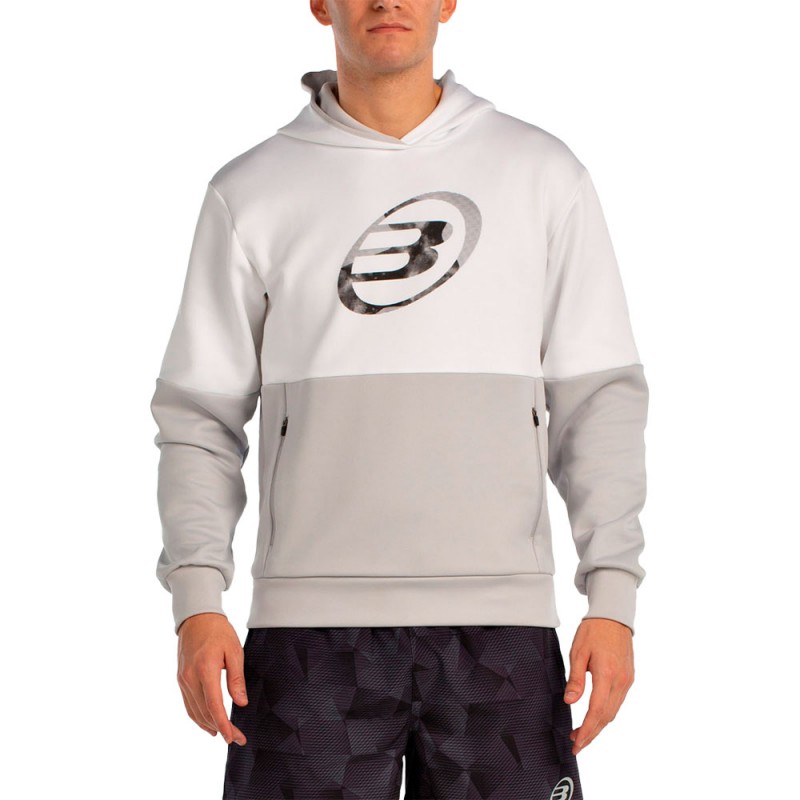 Sudadera Bullpadel Boyal blanca