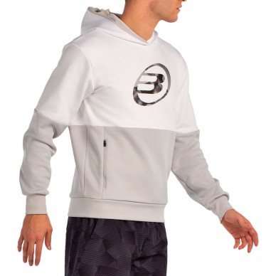 Sudadera Bullpadel Boyal blanca