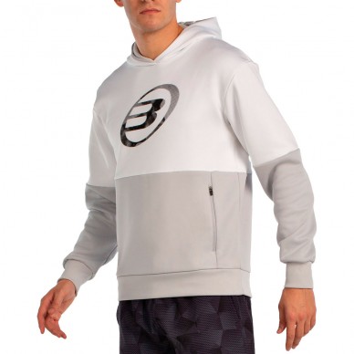 Sudadera Bullpadel Boyal blanca