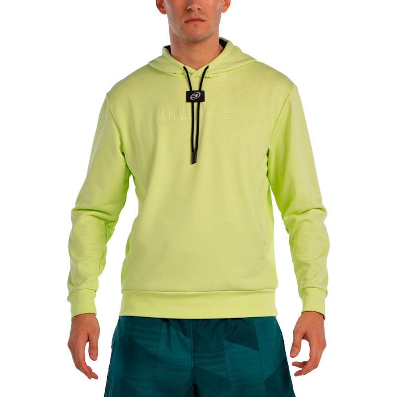 Sudadera Bullpadel Binee limón