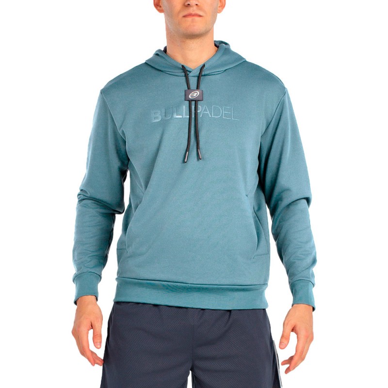Sudadera Bullpadel Binee verde azulado