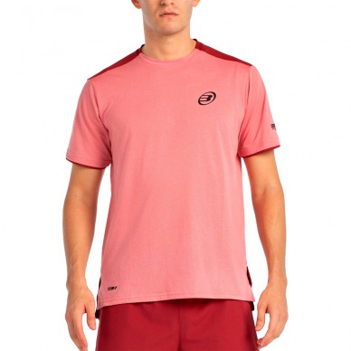 Camiseta Bullpadel Marsic hibisco melange