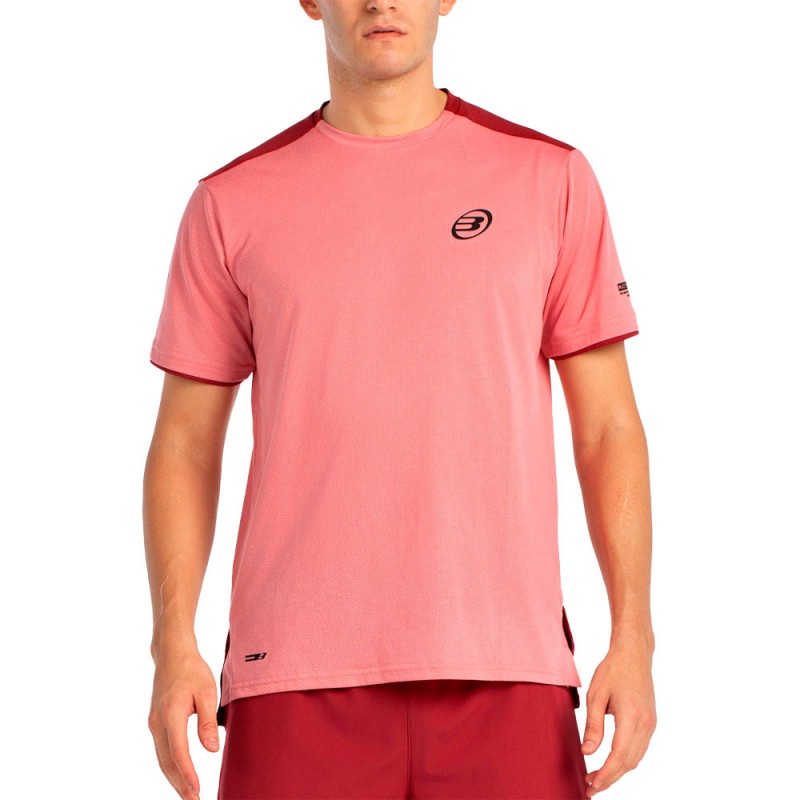Camiseta Bullpadel Marsic hibisco melange