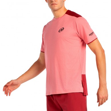 Camiseta Bullpadel Marsic hibisco melange