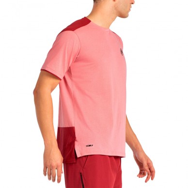 Camiseta Bullpadel Marsic hibisco melange