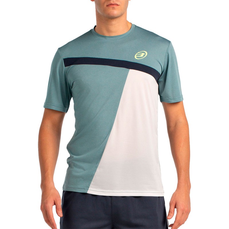 Camiseta Bullpadel Llega verde azulado vigore