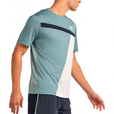 Camiseta Bullpadel Llega verde azulado vigore