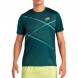 Camiseta Bullpadel Ladra verde oscuro
