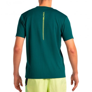 Camiseta Bullpadel Ladra verde oscuro