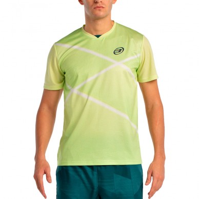 Camiseta Bullpadel Ladra limón